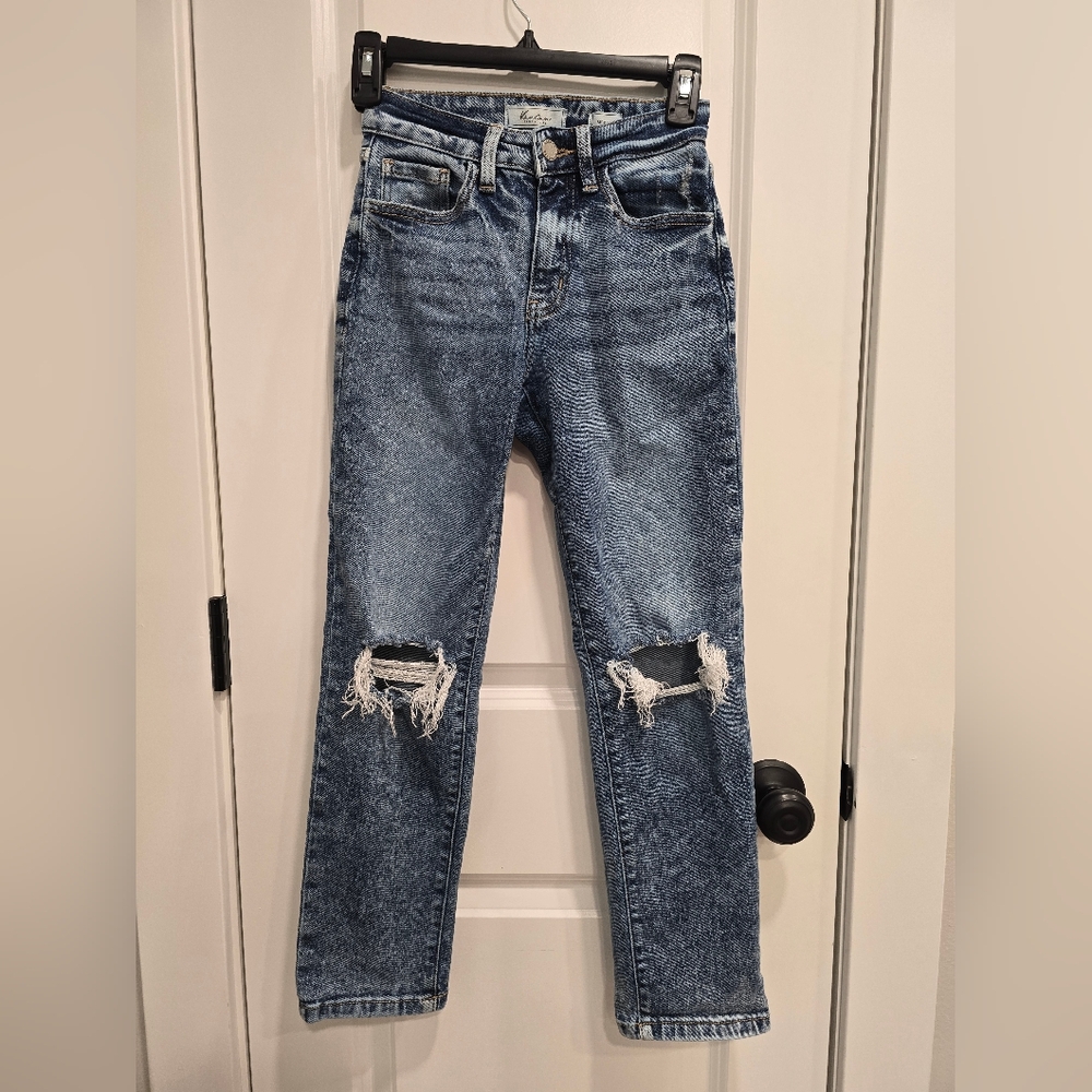 Girls Kancan Mom Fit Jean